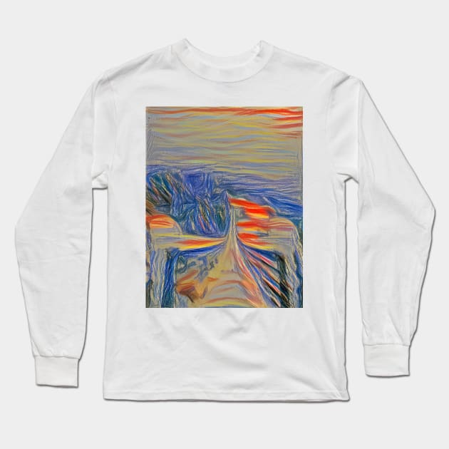 bridge Long Sleeve T-Shirt by Flowerandteenager